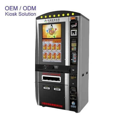 Lotteribiljettautomat Kioskmaskin